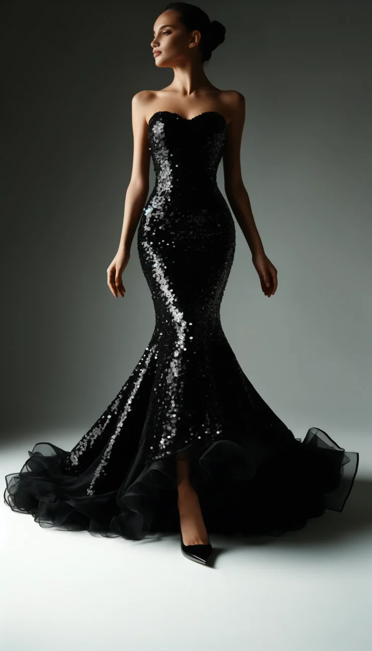Najlepše haljine za svečane prilike - Haljina Sirena Kroja