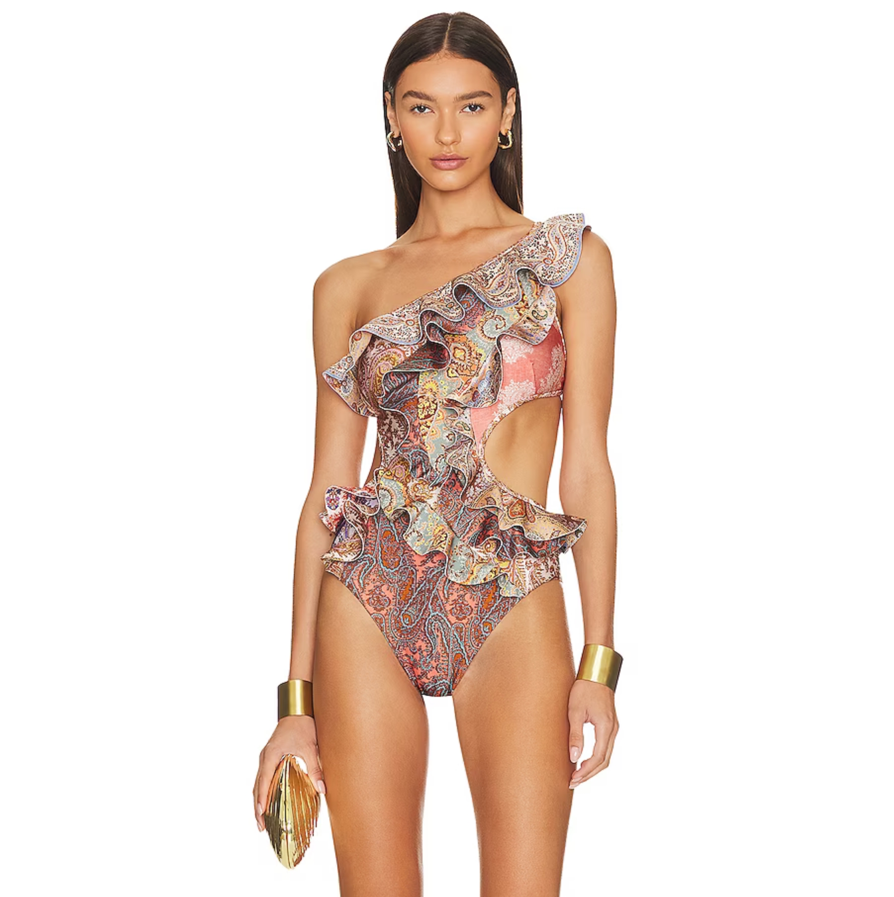 Zimmermann - Ruffled One-Piece